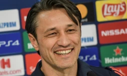 Le Croate Niko Kovac, alors entraîneur du Bayern Munich, le 21 octobre 2019 à Athènes 