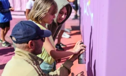 Saint-Denis : inauguration d'un espace d'art graffiti dans la ville