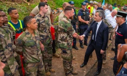 Gérald Darmanin en visite ministérielle