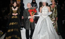 Le couturier russe Viatcheslav (Slava) ZaĂŻtsev, le 29 mars 2013 Ă Moscou