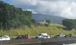 embouteillage quatre voies de sainte-marie 