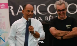 Saint-Paul : le maire accompagné des équipes de la Ville inaugure les Francofolies 2026 
