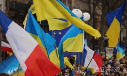 Manifestations pro-Ukraine à Paris 