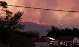 Incendie au Cap Lahoussaye