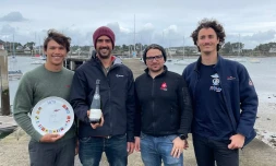 L’équipage La Réunion au tour voile décroche la deuxième place au Trophée Laura Vergne