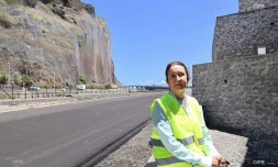 visite terrain huguette bello région nouvelle route du littoral nrl accropodes défaillants