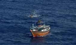 Trafic de stupéfiants en mer : 815 kg d’héroïne et dérivés saisis dans le Sud de l’océan Indien
