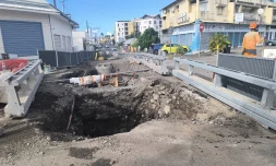 Saint-Benoît : réouverture du pont de la Rivière des Marsouins, circulation possible en mode alternée uniquement