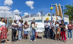 lancement officielle des travaux Ă la poste du moufia