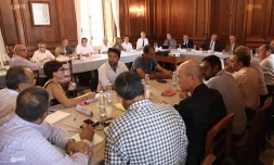 Préfecture : Début de la réunion du comité d'accompagnement de l'économie