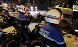 Contrôles routiers à Saint-Denis