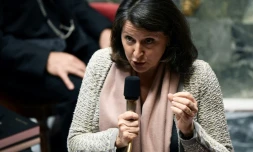 La ministre de la Santé et des Solidarités Agnès Buzyn lors de la  séance des questions au gouvernement, le 29 janvier 2019 à Paris 