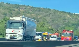 5 km de bouchon en direction du nord