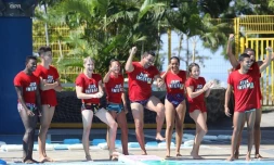 Jeux interco, TCO, deuxième édition, piscine Plateau Caillou, natation