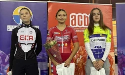 La jeune réunionnaise Léa Grondin première d'une compétition sur piste en Centre-Val de Loire