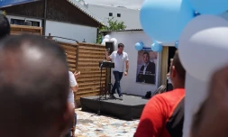 Inauguration de la permanence politique de Mathieu Hoarau à l'Etang-Salé