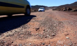 route de la plaine des sables au volcan 