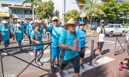 Semaine bleue : une vague bleue avec les aînés du Port