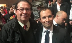 claude hoareau  et benoit Hamon 