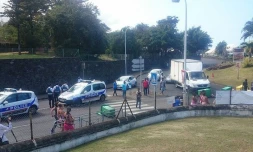 Saint-Pierre : circulation rétablie au niveau de Basse Terre