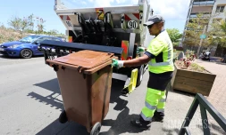 borne de collecte de biodéchets 
