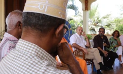 Alain Juppé en viste à La Réunion