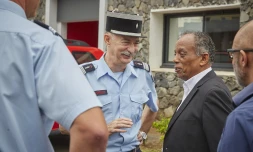 Gilbert Annette a rencontré le nouveau directeur du SDIS