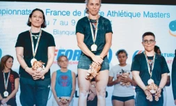 Force athlétique : Nadège Barrère sacrée championne de France