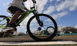 piste vélo stade Lambrakis 