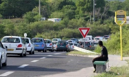 Embouteillages route du Littoral