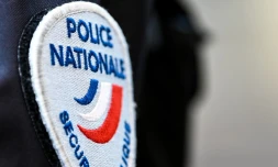 Un écusson de la police nationale (illustration) - DENIS CHARLET / AFP