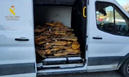 Espagne : la gendarmerie retrouve 200.000 euros de jambons et de saucissons volés