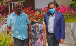  Saint-Leu : les époux Abar célèbrent leurs 50 ans de mariage 
