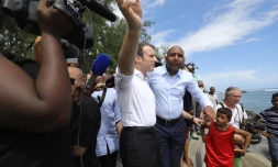 Emmanuel Macron en visite à La Réunion