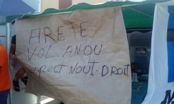 9e jour de grève à Profilage