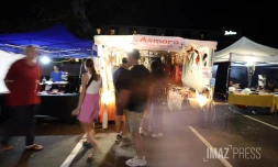 marché de nuit au Barachois 