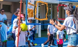 Saint-Denis : cérémonie de clôture des jeux olympiques et paralympiques de l’hôpital d’enfants