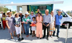 Le Proxibus fait sa tournée dans les quartiers de Saint-Denis