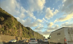 embouteillage route littoral