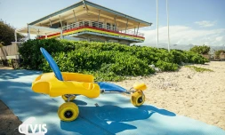 Civis : Handiplage, un dispositif qui facilite l'accès à la plage aux personnes à mobilité réduite [?]