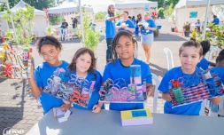 Le Port : plus de 200 enfants participent au Grand Marché des Petits Créateurs 