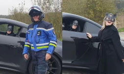 Ardennes : Batman et Catwoman arrêtés en excès de vitesse [?]