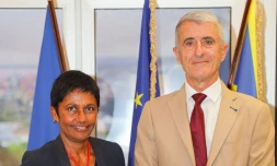 Saint-Denis : Ericka Bareigts rencontre le nouveau préfet
