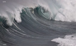 La houle se déchaîne sur le littoral jeudi 19 avril