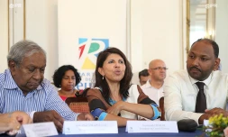 Thierry Robert ,Nassimah Dindar ,Jean Paul Virapoullé 