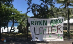 Manapany-les-bains : 12ème dimanche de mobilisation contre la privatisation des jardins