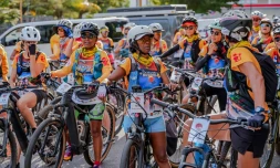 Saint-Denis : le tour de l’île à velo K’Frine fait escale au chef-lieu