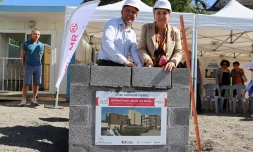 Petite-Île : pose de la première pierre pour la résidence bois de buis