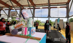 Saint-AndrĂ© : 300 jeunes rĂ©unis pour une journĂ©e dâanimation sportive et de prĂ©vention contre les addictions