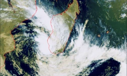 Baptisée Eketsang, la tempête tropicale modérée se trouve à 1325 km de La Réunion